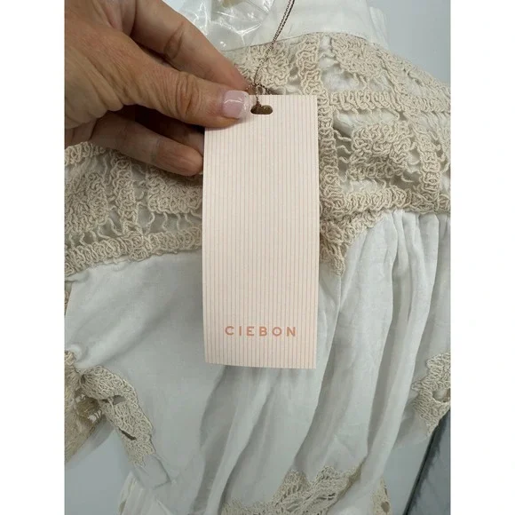 NWT CIEBON Khloe Tie‎ Belt Minidress Sz Medium $140 - Picture 8 of 11